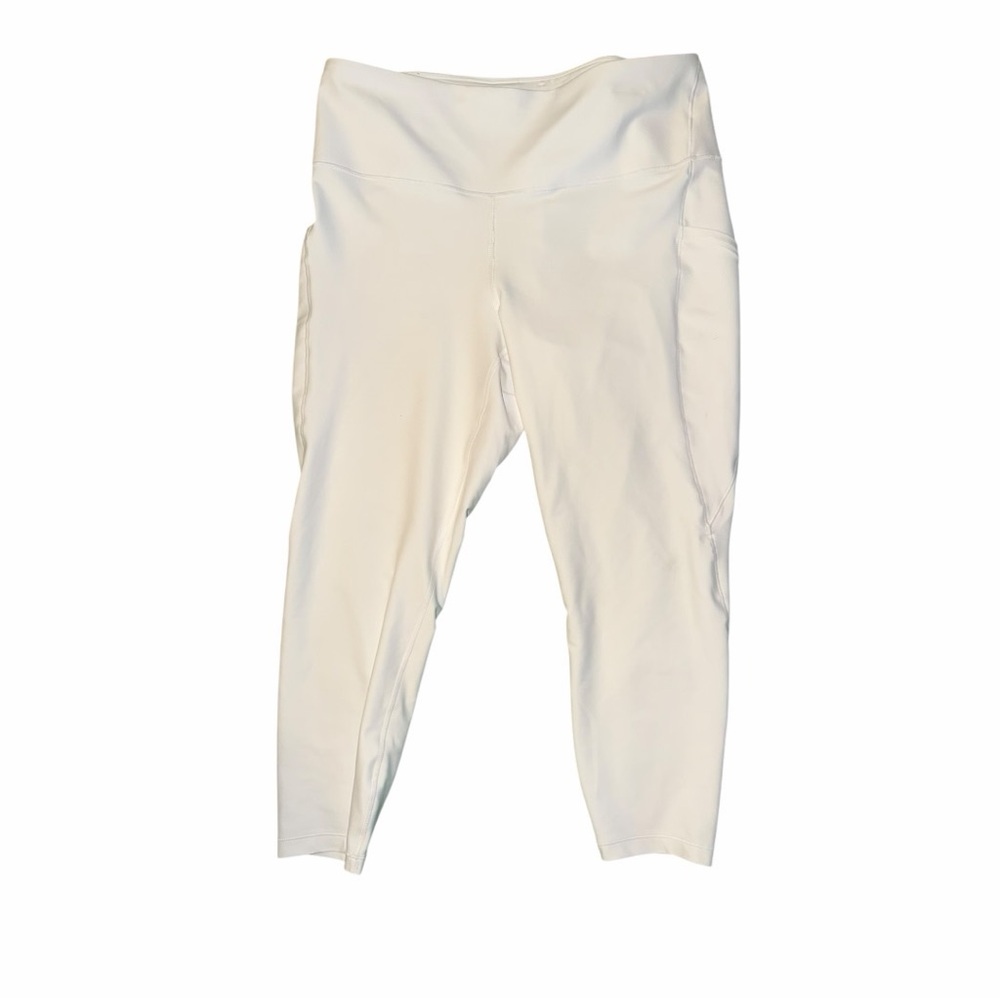 Athleta White High-Rise Pocket Leggings